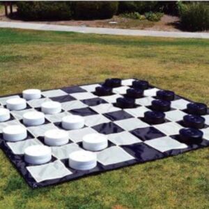 Giant Checkers with Nylon Chess Board Rental