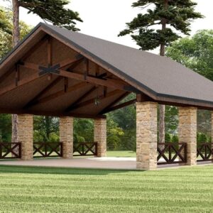 Versatile Event-Ready Outdoor Pavilion Rental Venue