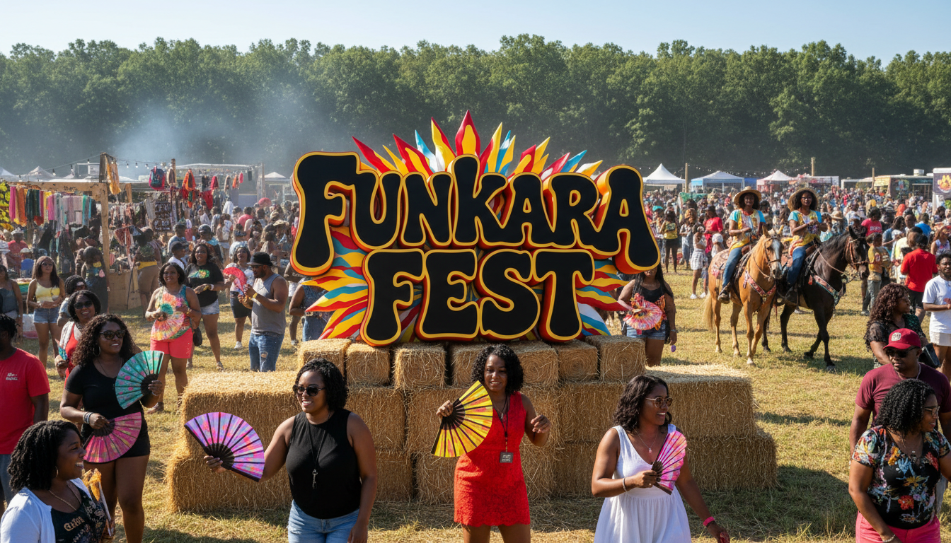 Funkara Fest crowd scene